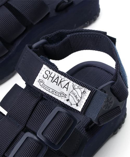 go slow caravan(ゴースローキャラバン)の「SHAKA/シャカ RALLY PLATFORM WOMENS(サンダル・レディース・ブラック/ネイビー/ナチュラル・LARGE/MEDIUM)」の8枚目の写真