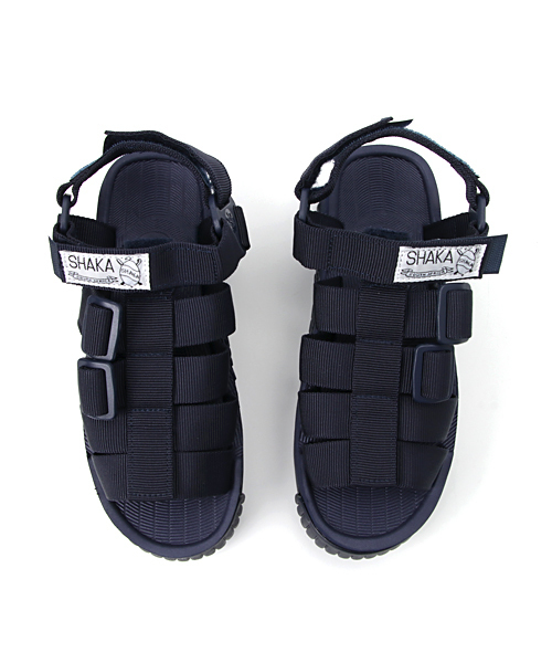 go slow caravan(ゴースローキャラバン)の「SHAKA/シャカ RALLY PLATFORM WOMENS(サンダル・レディース・ブラック/ネイビー/ナチュラル・LARGE/MEDIUM)」の10枚目の写真