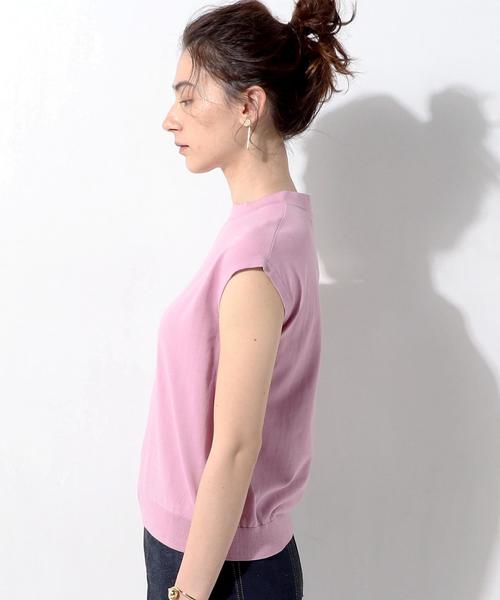 UNITED ARROWS（ユナイテッドアローズ）の「UBBT ハイネック ニット プルオーバー † ◆（ニット/セーター・レディース・オフホワイト/ブラック/ライトピンク・FREE）」の6枚目の写真