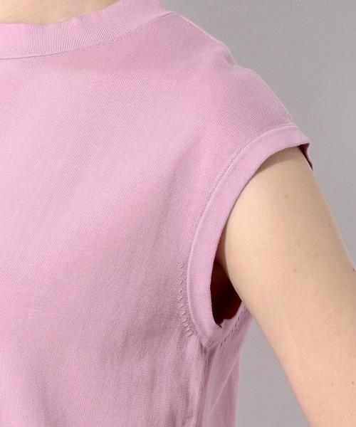 UNITED ARROWS（ユナイテッドアローズ）の「UBBT ハイネック ニット プルオーバー † ◆（ニット/セーター・レディース・オフホワイト/ブラック/ライトピンク・FREE）」の17枚目の写真