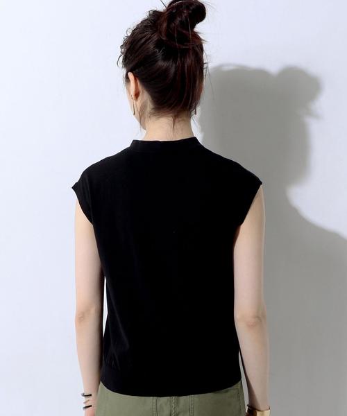 UNITED ARROWS（ユナイテッドアローズ）の「UBBT ハイネック ニット プルオーバー † ◆（ニット/セーター・レディース・オフホワイト/ブラック/ライトピンク・FREE）」の14枚目の写真