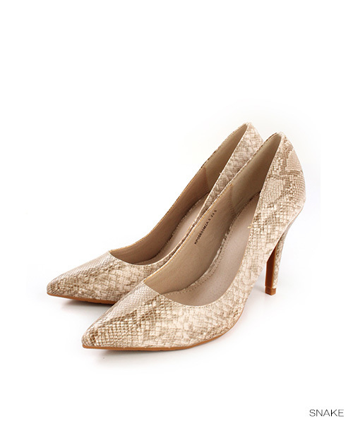 RANDA(ランダ)の「ポインテッドトゥパンプス(パンプス・レディース・ブラック/マスタード/ブラウン/ブルー/パイソン/ベージュ・22/23/25.5/25/22.5/23.5/24/24.5/21.5/21)」の6枚目の写真