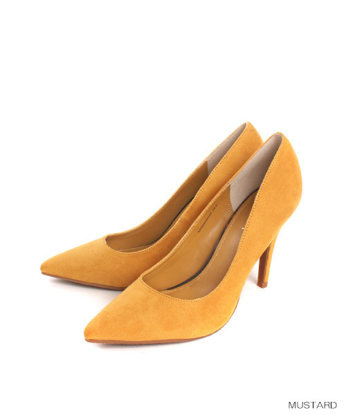 RANDA(ランダ)の「ポインテッドトゥパンプス(パンプス・レディース・ブラック/マスタード/ブラウン/ブルー/パイソン/ベージュ・22/23/25.5/25/22.5/23.5/24/24.5/21.5/21)」の5枚目の写真