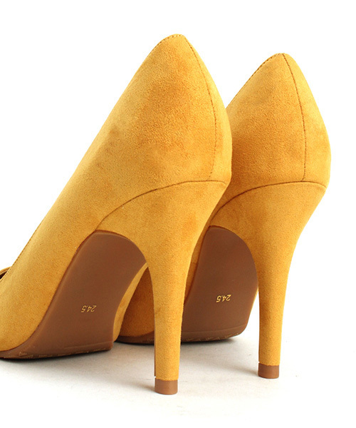 RANDA(ランダ)の「ポインテッドトゥパンプス(パンプス・レディース・ブラック/マスタード/ブラウン/ブルー/パイソン/ベージュ・22/23/25.5/25/22.5/23.5/24/24.5/21.5/21)」の13枚目の写真