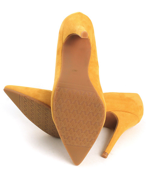 RANDA(ランダ)の「ポインテッドトゥパンプス(パンプス・レディース・ブラック/マスタード/ブラウン/ブルー/パイソン/ベージュ・22/23/25.5/25/22.5/23.5/24/24.5/21.5/21)」の14枚目の写真