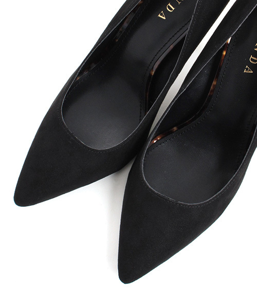 RANDA(ランダ)の「ポインテッドトゥパンプス(パンプス・レディース・ブラック/マスタード/ブラウン/ブルー/パイソン/ベージュ・22/23/25.5/25/22.5/23.5/24/24.5/21.5/21)」の10枚目の写真