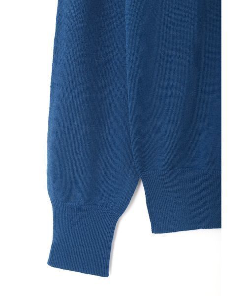 N.(N. Natural Beauty Basic)(エヌエヌナチュラルビューティーベーシック)の「ウールベーシックタートルニット(ニット/セーター・レディース・レッド/ブルー/ピンク/グレー/ブラック/ホワイト・MEDIUM)」の19枚目の写真