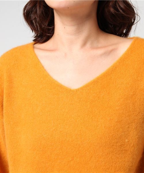 RIVE DROITE（リヴドロワ）の「ラクーンバルーンS/Lプルオーバー（ニット/セーター・レディース・パープル/ミント/その他11・FREE）」の5枚目の写真