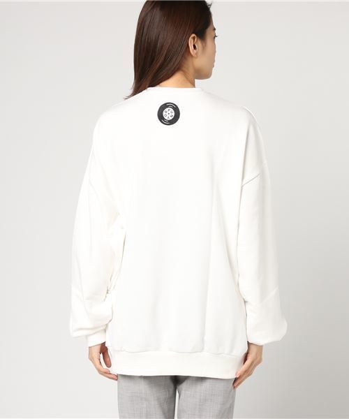 PUNYUS（プニュズ）の「ジャッカルスウェット（スウェット・レディース・ホワイト/ライトピンク/スミクロ/レッド・1/2/3/4）」の8枚目の写真