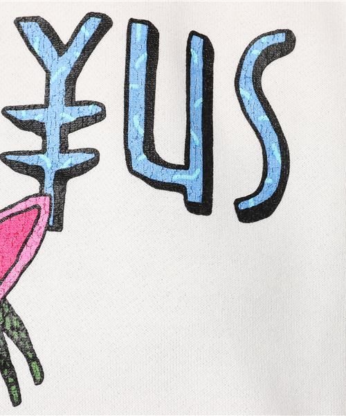 PUNYUS（プニュズ）の「ジャッカルスウェット（スウェット・レディース・ホワイト/ライトピンク/スミクロ/レッド・1/2/3/4）」の12枚目の写真