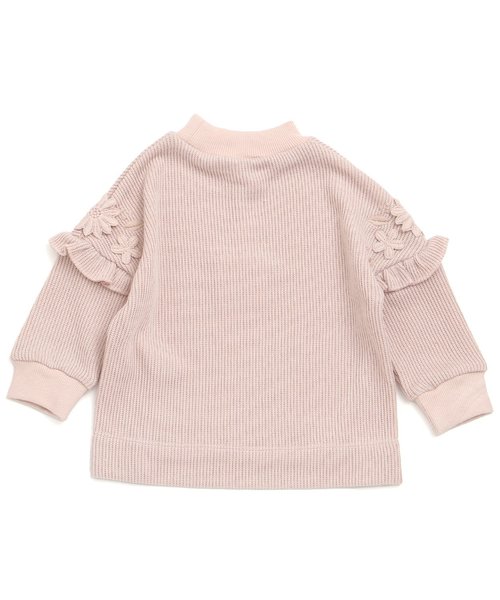 apres les cours（アプレレクール）の「肩flowerモチーフトレーナー(機能性)（スウェット・キッズ・ピンク/マスタード/パープル・100/110/120/130/140/80/90）」の17枚目の写真