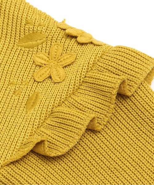 apres les cours（アプレレクール）の「肩flowerモチーフトレーナー(機能性)（スウェット・キッズ・ピンク/マスタード/パープル・100/110/120/130/140/80/90）」の20枚目の写真