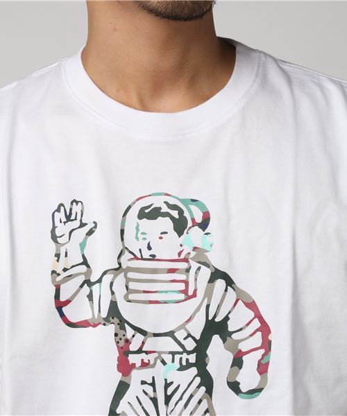 BILLIONAIRE BOYS CLUB(ビリオネア・ボーイズ・クラブ)の「BILLIONAIRE BOYS CLUB BB ASTRO CAMO T-SHIRT 17HOLIDAY(Tシャツ/カットソー・メンズ・ホワイト/ブラック/グリーン系その他/ピンク系その他・MEDIUM/LARGE/X-LARGE/SMALL)」の6枚目の写真