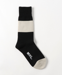 MHL. | WIDE STRIPE SOCK(ソックス/靴下)