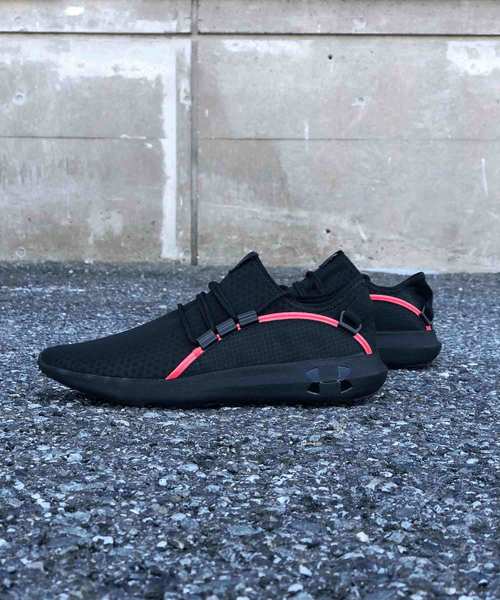 UNDER ARMOUR（アンダーアーマー）の「メンズ ランニングシューズ / レールフィット1 Dフィット（スニーカー・メンズ・ブラック/コーラル/チャコールグレー×ブラック/ホワイト×ホワイト/アーミー/ミックスグレー・25.5/29.5/25/29/28.5/28/27.5/27/26.5/26/30/25.0/26.0/27.0/28.0/29.0）」の7枚目の写真