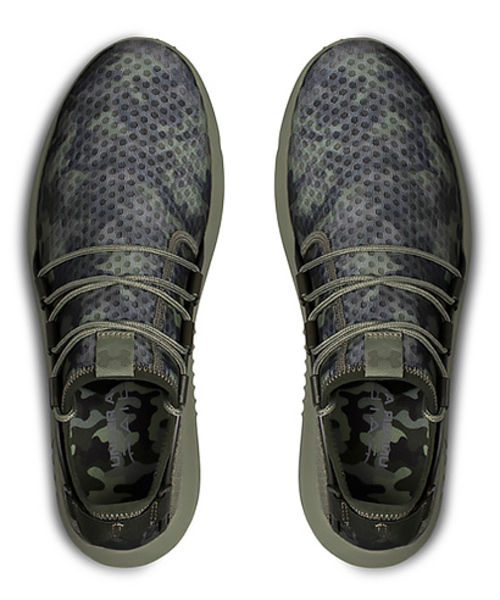 UNDER ARMOUR（アンダーアーマー）の「メンズ ランニングシューズ / レールフィット1 Dフィット（スニーカー・メンズ・ブラック/コーラル/チャコールグレー×ブラック/ホワイト×ホワイト/アーミー/ミックスグレー・25.5/29.5/25/29/28.5/28/27.5/27/26.5/26/30/25.0/26.0/27.0/28.0/29.0）」の12枚目の写真