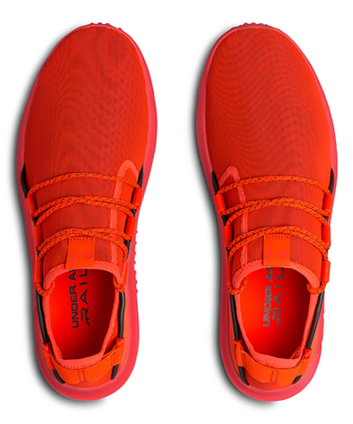 UNDER ARMOUR（アンダーアーマー）の「メンズ ランニングシューズ / レールフィット1 Dフィット（スニーカー・メンズ・ブラック/コーラル/チャコールグレー×ブラック/ホワイト×ホワイト/アーミー/ミックスグレー・25.5/29.5/25/29/28.5/28/27.5/27/26.5/26/30/25.0/26.0/27.0/28.0/29.0）」の20枚目の写真