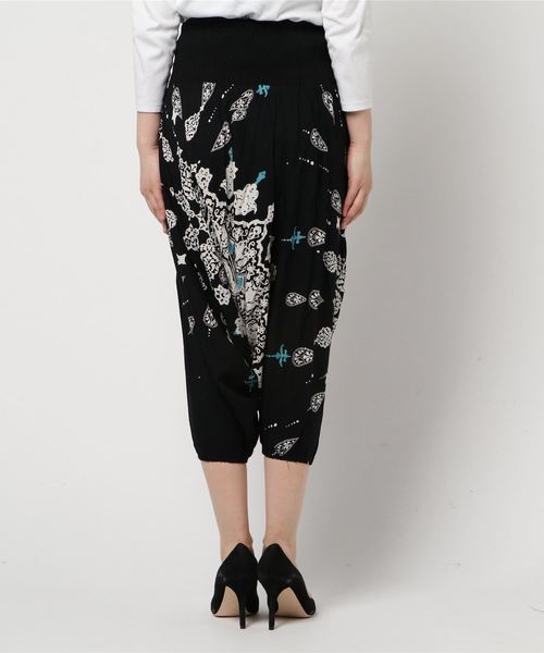 チャイハネ（チャイハネ）の「【チャイハネ】yul オリエンタルサルエルパンツ（その他パンツ・レディース・パープル/ブルー/ブラック/ベージュ・FREE）」の15枚目の写真