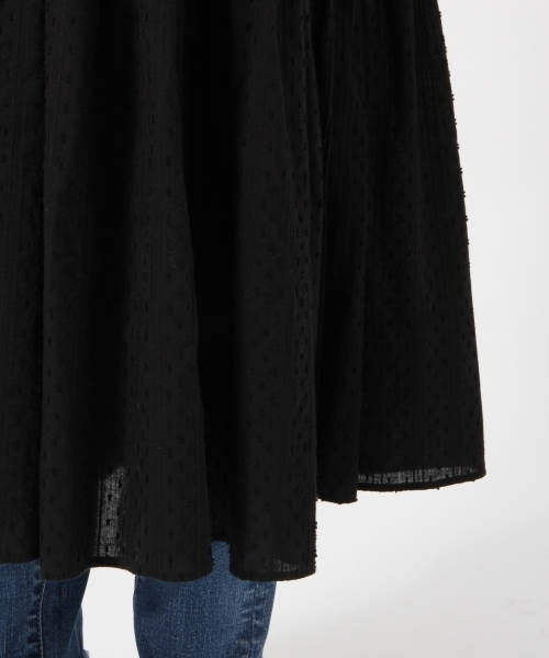 LOWRYS FARM(ローリーズファーム)の「ドビードットキャミワンピース 793070(ワンピース・レディース・ブラック/オフホワイト/ブルー・MEDIUM/LARGE)」の9枚目の写真