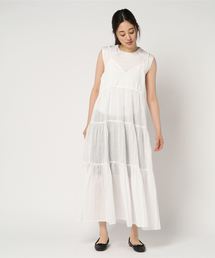 LOWRYS FARM | ドビードットキャミワンピース  793070(ワンピース)