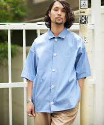 CIAOPANIC | デニム半袖カバーオールシャツ(シャツ/ブラウス)