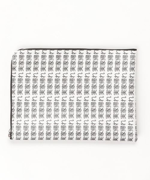 FABRICK(ファブリック)の「FABRICK KEN KAGAMI DOCUMENT CASE A4(クラッチバッグ・メンズ・ホワイト系その他・FREE)」の1枚目の写真