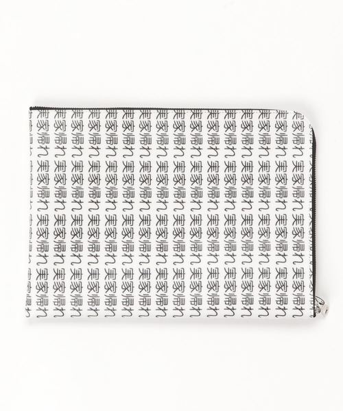 FABRICK(ファブリック)の「FABRICK KEN KAGAMI DOCUMENT CASE A4(クラッチバッグ・メンズ・ホワイト系その他・FREE)」の2枚目の写真