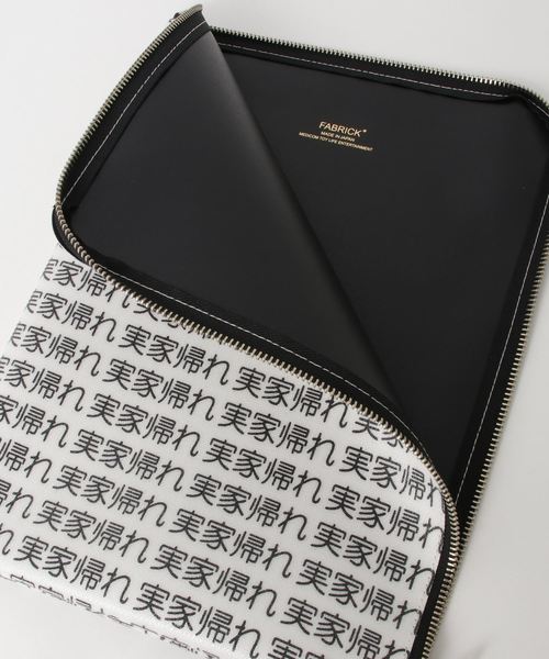 FABRICK(ファブリック)の「FABRICK KEN KAGAMI DOCUMENT CASE A4(クラッチバッグ・メンズ・ホワイト系その他・FREE)」の4枚目の写真