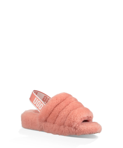 UGG(アグ)の「UGG ”Fluff Yeah Slide” シープスキンサンダル(サンダル・レディース・チャコールグレー/ブラック/ピンク/マルチ・23.0cm/25.0cm/24.0cm)」の10枚目の写真