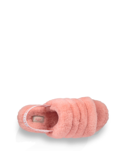 UGG(アグ)の「UGG ”Fluff Yeah Slide” シープスキンサンダル(サンダル・レディース・チャコールグレー/ブラック/ピンク/マルチ・23.0cm/25.0cm/24.0cm)」の18枚目の写真