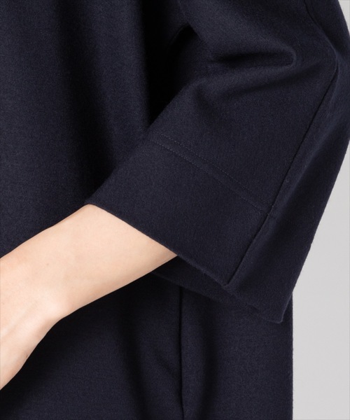 Traditional Weatherwear(トラディショナルウェザーウェア)の「Traditional Weatherwear ローボトルネック ドロップスリーブ ワンピース(ワンピース・レディース・ブラック/ネイビー/グレー・S)」の10枚目の写真