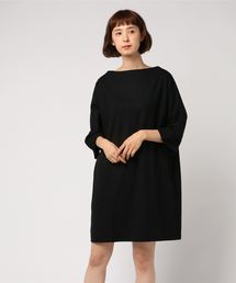 Traditional Weatherwear　ローボトルネック　ドロップスリーブ　ワンピース