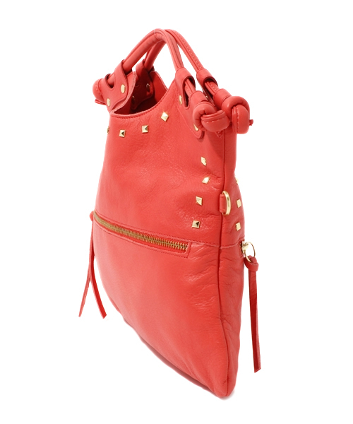 BEAUTY&YOUTH UNITED ARROWS（ビューティーアンドユースユナイテッドアローズ）の「BYMC Pietro Alessandro スタッズミニバッグ（ショルダーバッグ・レディース・ブラック/レッド・フリー）」の5枚目の写真