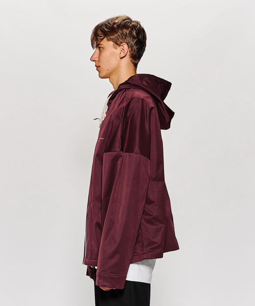 Drole De Monsieur（ドロール ド ムッシュ）の「＜DROLE DE MONSIEUR＞ HOODED NFPM JKT/フーデッドジャケット（ブルゾン・メンズ・ワインレッド・LARGE/MEDIUM）」の6枚目の写真