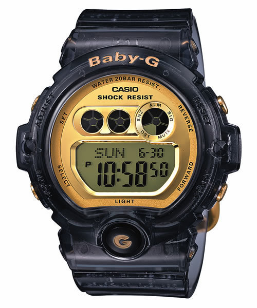 G-SHOCK(ジーショック)の「Baby-G BG-6901-8JF(アナログ腕時計・レディース・ブラック×ゴールド・FREE)」の1枚目の写真