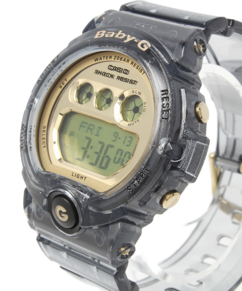G-SHOCK(ジーショック)の「Baby-G BG-6901-8JF(アナログ腕時計・レディース・ブラック×ゴールド・FREE)」の5枚目の写真