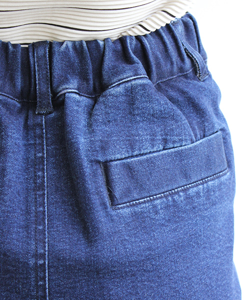 Chico（チコ）の「前開きデニムタイトSK（デニムスカート・レディース・ネイビー・FREE）」の2枚目の写真