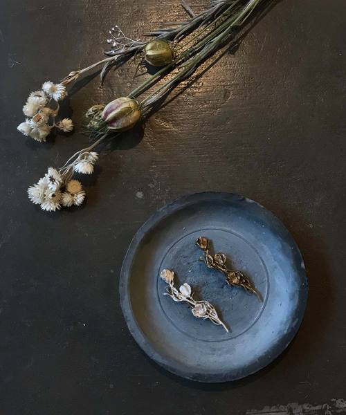 m.soeur（エムスール）の「デルフィニュームのヘアピン＊（ヘアピン・レディース・ゴールド・FREE）」の5枚目の写真