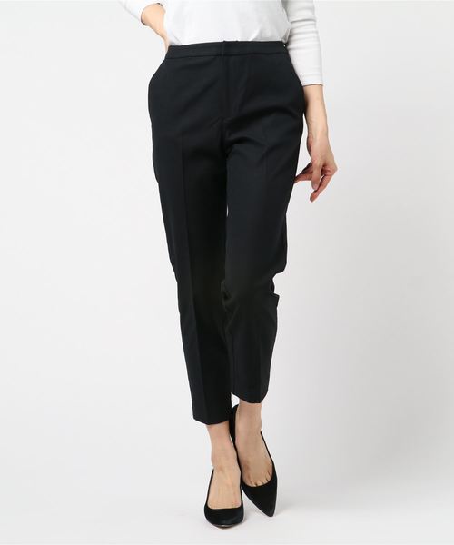 TRUDEA(トルディア)の「綿麻リネンアンクルパンツ(その他パンツ・レディース・ブラック/ライトグレー/ネイビー/インディゴブルー/ベージュ/カーキ・SMALL/X-SMALL/MEDIUM/LARGE)」の2枚目の写真