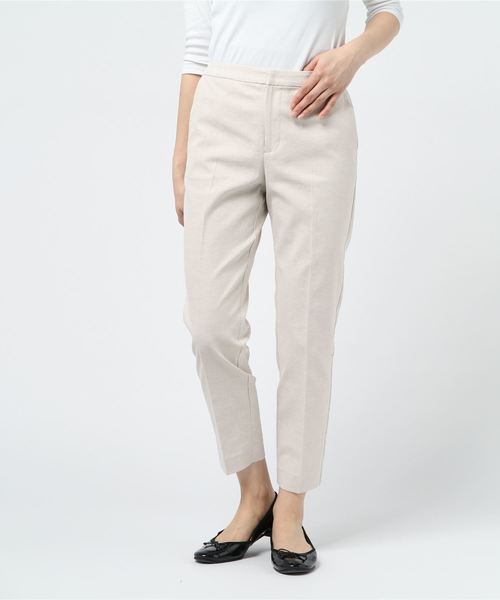 TRUDEA(トルディア)の「綿麻リネンアンクルパンツ(その他パンツ・レディース・ブラック/ライトグレー/ネイビー/インディゴブルー/ベージュ/カーキ・SMALL/X-SMALL/MEDIUM/LARGE)」の16枚目の写真