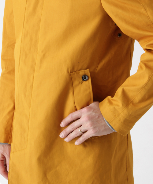 B:MING by BEAMS（ビーミングバイビームス）の「ビーミング by ビームス / ボンディングステンカラー（ステンカラーコート・メンズ・ベージュ/ブルー/ネイビー/マスタード・SMALL/X-LARGE/MEDIUM/LARGE）」の16枚目の写真