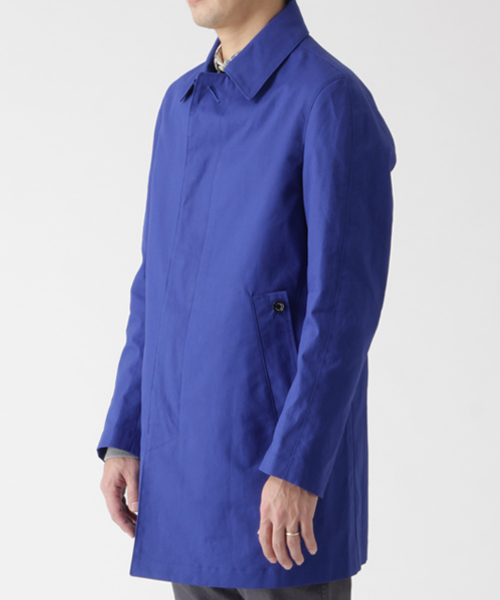 B:MING by BEAMS（ビーミングバイビームス）の「ビーミング by ビームス / ボンディングステンカラー（ステンカラーコート・メンズ・ベージュ/ブルー/ネイビー/マスタード・SMALL/X-LARGE/MEDIUM/LARGE）」の22枚目の写真