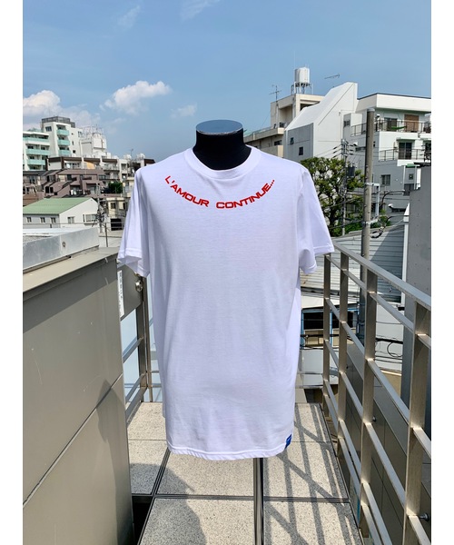 MAISON HONORE(メゾンオノレ)の「L'AMOUR CONTINUE White(Tシャツ/カットソー)」|ホワイト