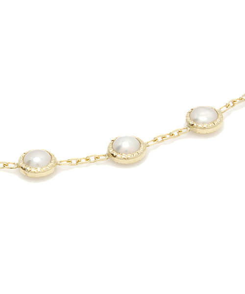 agete（アガット）の「【Dreamy Dreamy】K10ブレスレット（10142114007