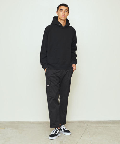 UNITED ARROWS & SONS（ユナイテッドアローズアンドサンズ）の「UNITED ARROWS & SONS（ユナイテッドアローズ＆サンズ）BASIS HOODIE（パーカー・メンズ・ブラック/ライトピンク/グレー・X-LARGE/MEDIUM/SMALL/LARGE）」の18枚目の写真