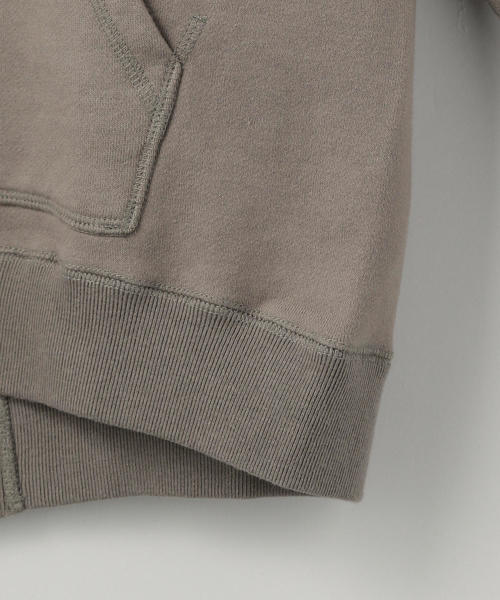 UNITED ARROWS & SONS（ユナイテッドアローズアンドサンズ）の「UNITED ARROWS & SONS（ユナイテッドアローズ＆サンズ）BASIS HOODIE（パーカー・メンズ・ブラック/ライトピンク/グレー・X-LARGE/MEDIUM/SMALL/LARGE）」の6枚目の写真