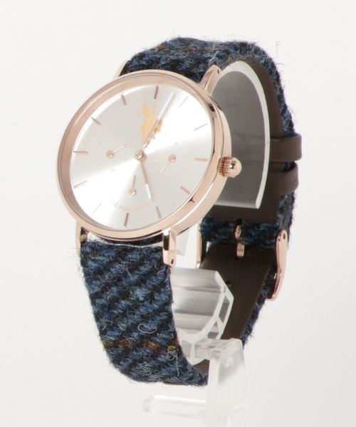 U.S. POLO ASSN.(ユーエスポロアッスン)の「【U.S. POLO ASSN.】ユーエスポロアッスン 腕時計 マルチファンクション 36mm クォーツ(アナログ腕時計・レディース・カーキ/アイボリー/シルバー×ブルー・FREE)」の17枚目の写真