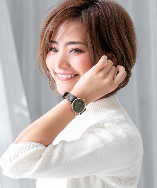 U.S. POLO ASSN.(ユーエスポロアッスン)の「【U.S. POLO ASSN.】ユーエスポロアッスン 腕時計 マルチファンクション 36mm クォーツ(アナログ腕時計・レディース・カーキ/アイボリー/シルバー×ブルー・FREE)」の14枚目の写真