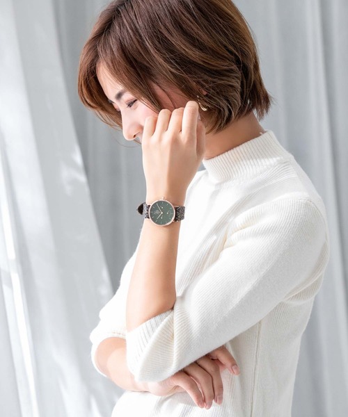 U.S. POLO ASSN.(ユーエスポロアッスン)の「【U.S. POLO ASSN.】ユーエスポロアッスン 腕時計 マルチファンクション 36mm クォーツ(アナログ腕時計・レディース・カーキ/アイボリー/シルバー×ブルー・FREE)」の13枚目の写真