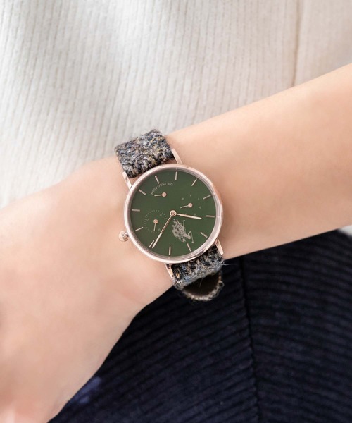 U.S. POLO ASSN.(ユーエスポロアッスン)の「【U.S. POLO ASSN.】ユーエスポロアッスン 腕時計 マルチファンクション 36mm クォーツ(アナログ腕時計・レディース・カーキ/アイボリー/シルバー×ブルー・FREE)」の12枚目の写真